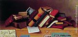 Job Paintings - Job Lot Cheap by William Michael Harnett